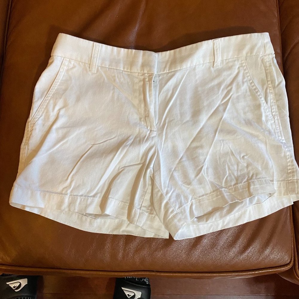 J Crew Shorts White